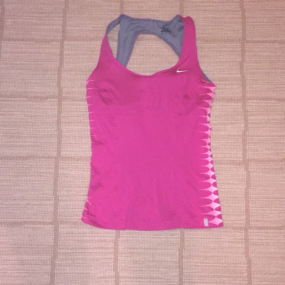 Nike DriFit Workout Tank Built-in Bra Size Small